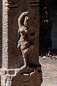 The great Chola temples of Tamil Nadu - The Sri Ranganatha Temple of Srirangam. The mandapa at the entrance of the temple (southern branch of the fourth courtyard). 